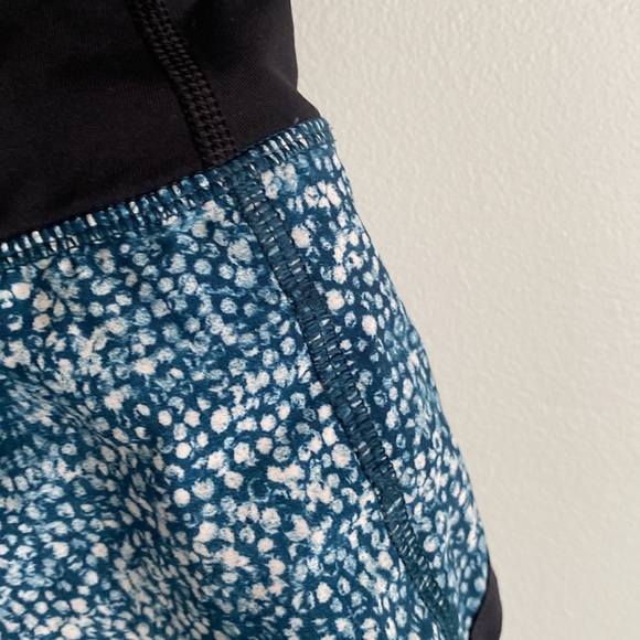 Lululemon Run Speed Short size 4 
Pebble Print Parfait Pink Alberta Lake Black - Picture 8 of 11